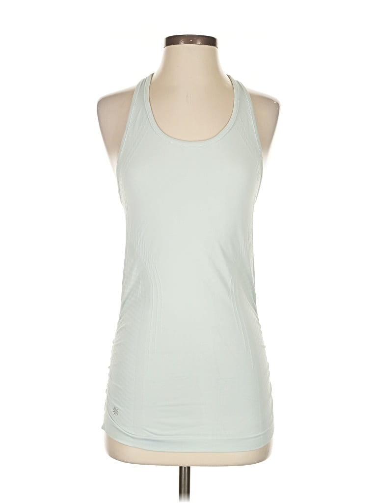 Pre-owned Athleta Active Tank Top In Green