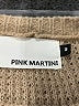 Pink Martini 100% Polyester Tan Pullover Sweater Size M - photo 7
