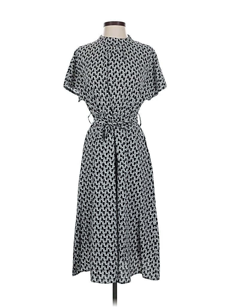 Pre-owned Assorted Brands Casual Dress In Gray