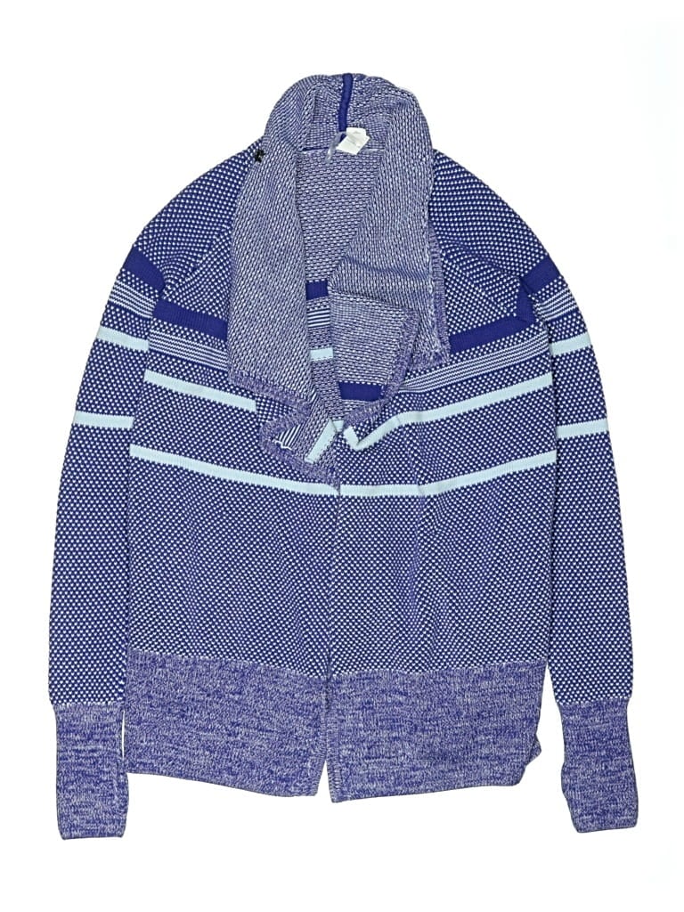 Pre-owned Ivivva Kids' Cardigan Sweater In Blue