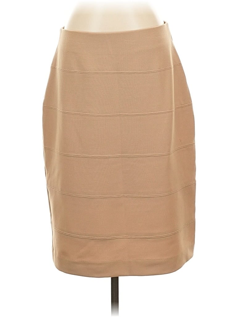 Pre-owned Alfani Formal Skirt In Brown