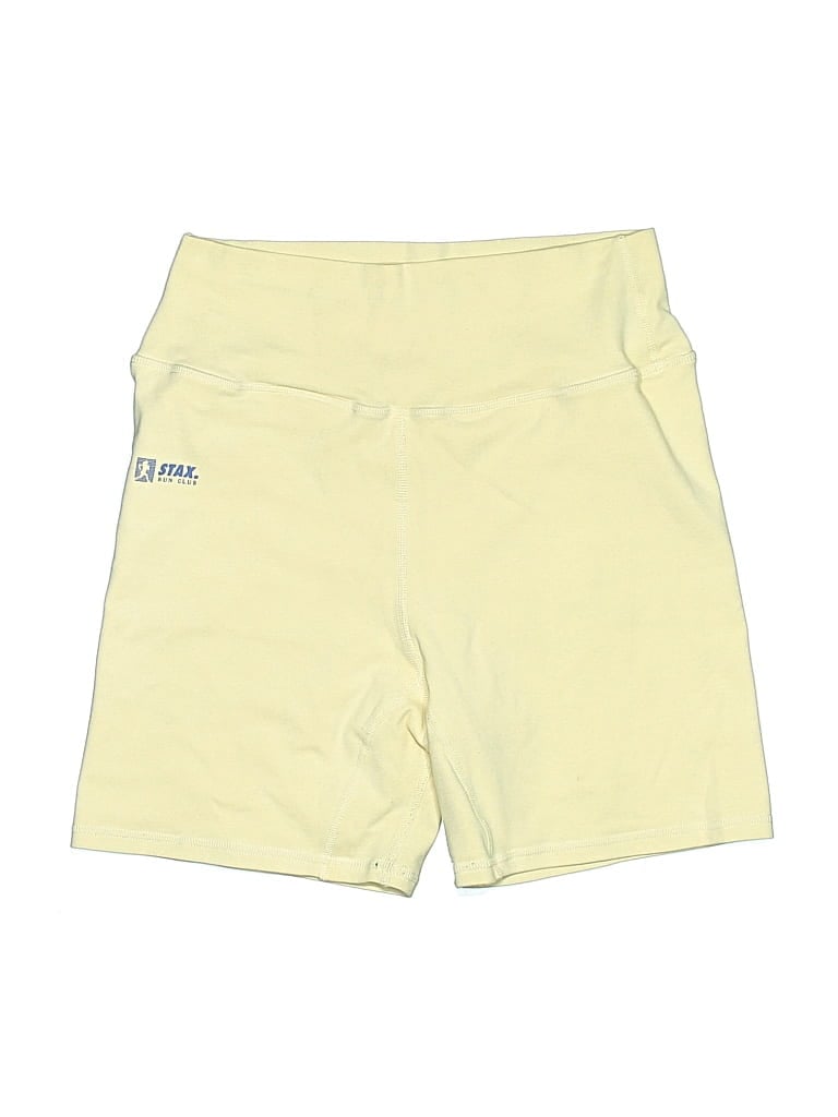 Pre-owned Stax. Athletic Shorts In Yellow