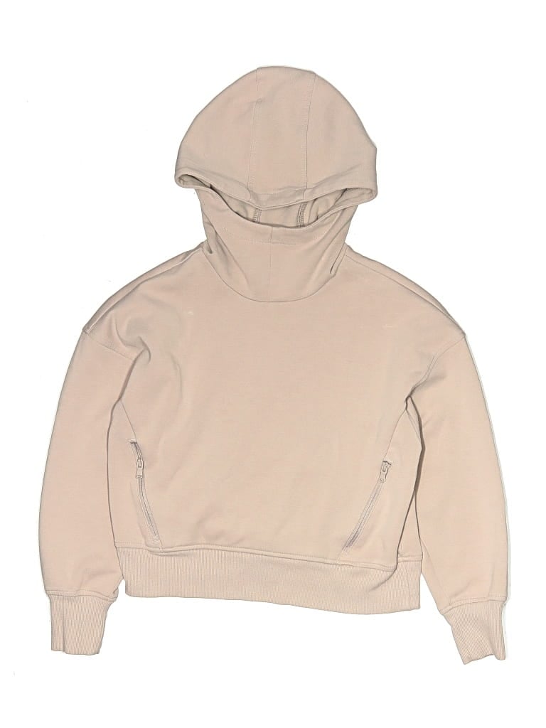 Pre-owned Active By Old Navy Kids' Pullover Hoodie In Brown