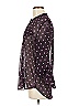 Kut from the Kloth 100% Polyester Polka Dots Purple 3/4 Sleeve Blouse Size M - photo 5