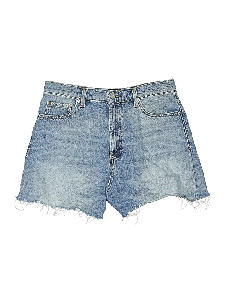 Pre-owned Bdg Denim Shorts In Blue