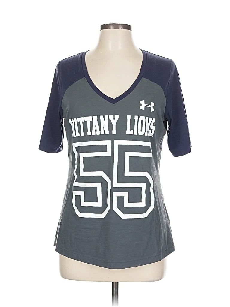 Pre-owned Under Armour Short Sleeve T-shirt In Gray