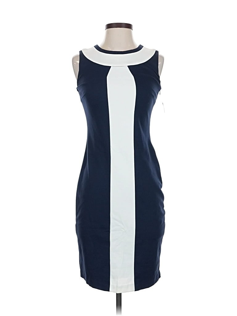 Pre-owned Inc International Concepts Casual Dress In Blue