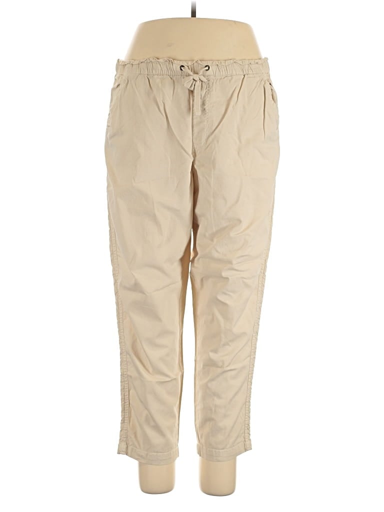 Pre-owned Sonoma Goods For Life Casual Pants In Brown
