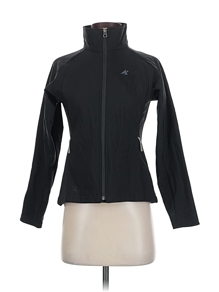 Pre-owned Eastern Mountain Sports Track Jacket In Black