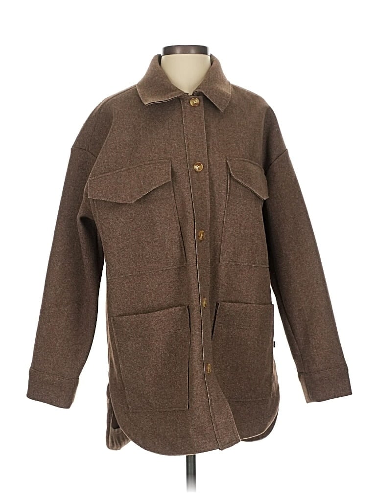 Pre-owned Banana Republic Coat In Brown