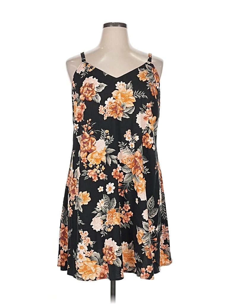 Pre-owned Torrid Casual Dress In Black