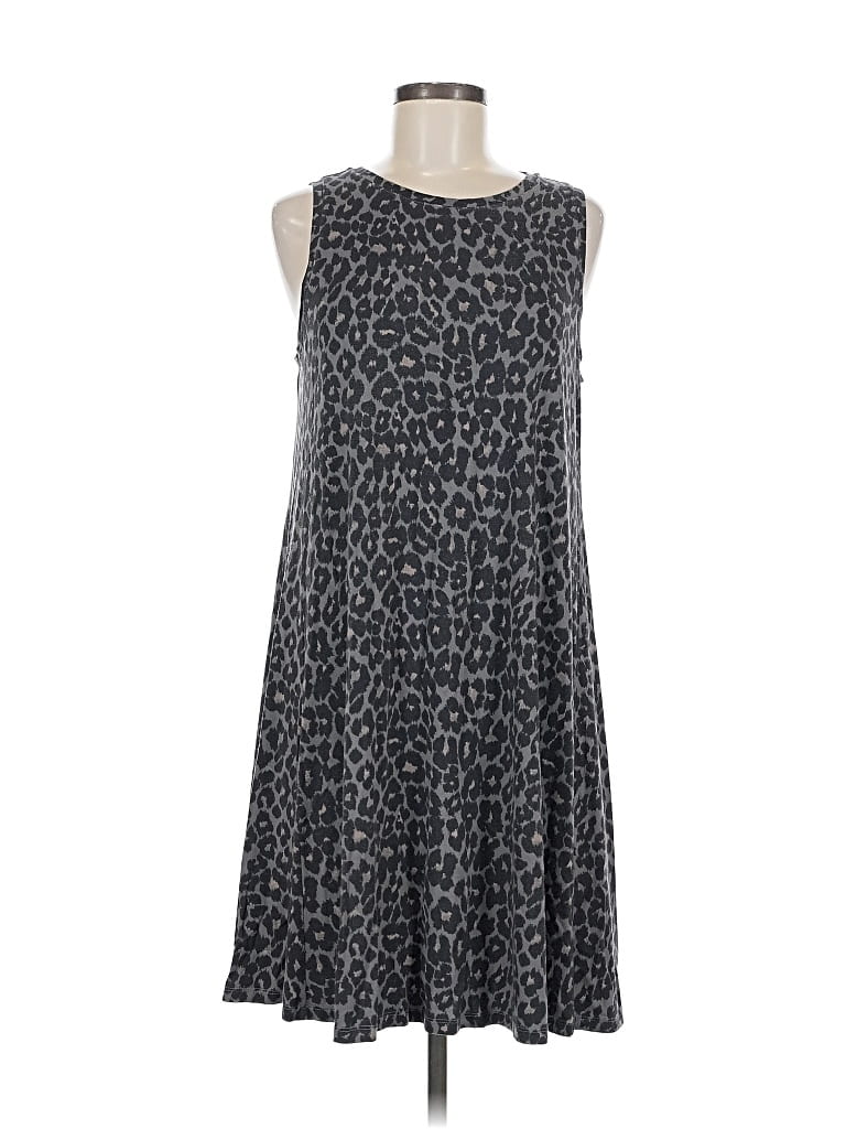 Pre-owned Ann Taylor Loft Outlet Casual Dress In Gray