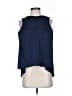Waverly Grey Blue Sleeveless Blouse Size 4 - photo 1