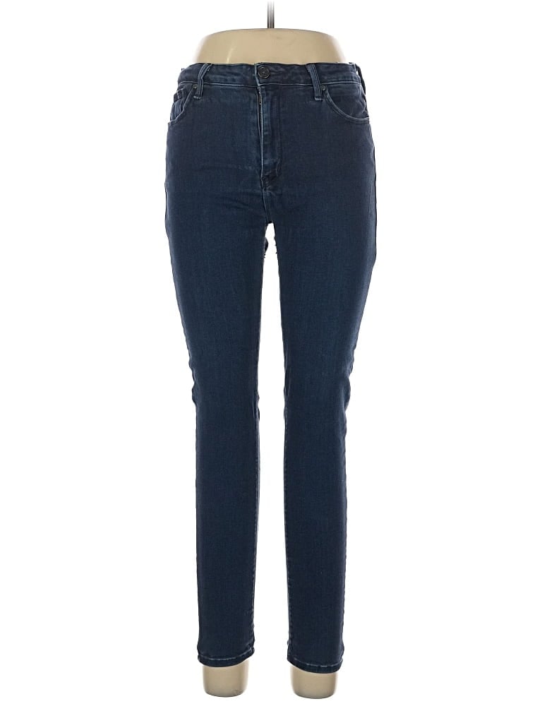 Pre-owned Just Black Jeans In Blue
