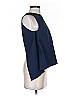 Waverly Grey Blue Sleeveless Blouse Size 4 - photo 4