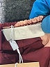 Pheme 100% Polyester Burgundy Pink 3/4 Sleeve Blouse Size S - photo 4