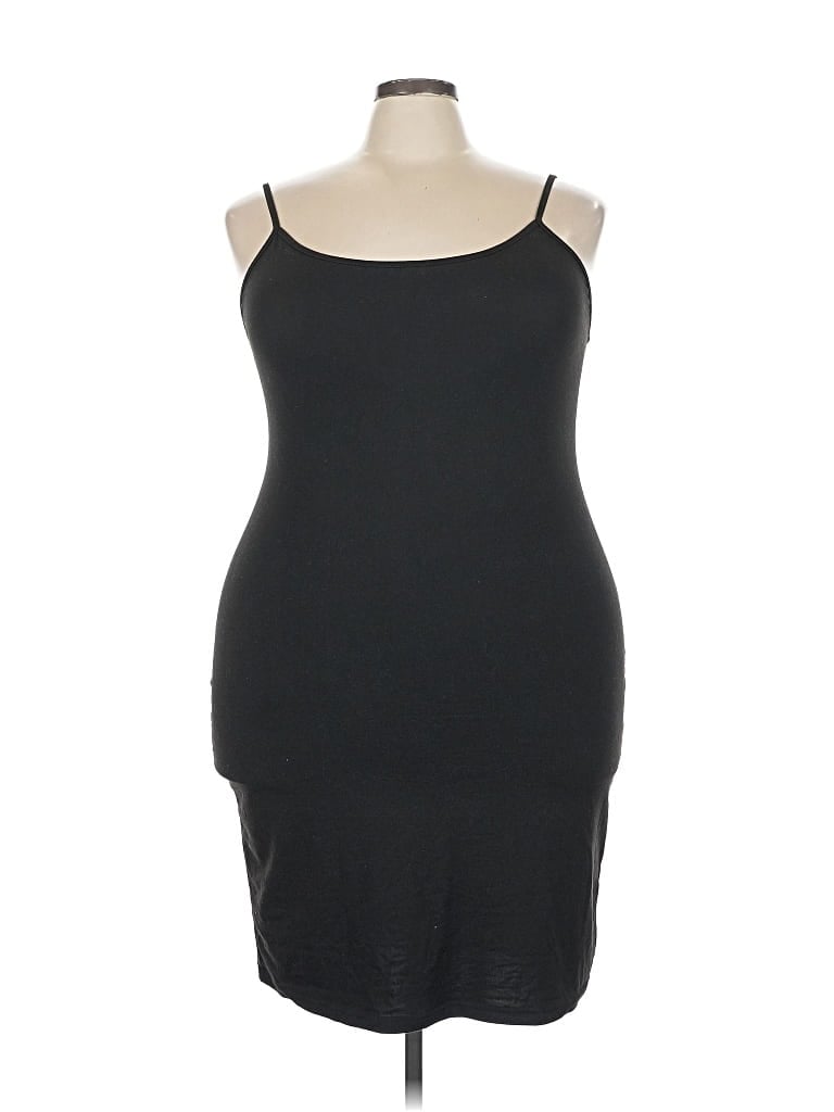 Pre-owned Shein Curve Cocktail Dress In Black