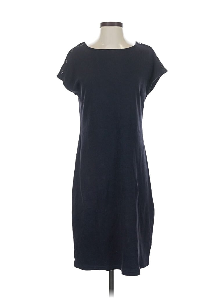 Pre-owned Talbots Casual Dress In Black