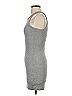 Unbranded Solid Gray Casual Dress Size S - photo 5