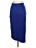 Bobeau Solid Blue Formal Skirt Size M - photo 2
