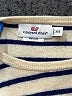 Vineyard Vines 100% Merino Wool Stripes Ivory Wool Pullover Sweater Size XXS - photo 3