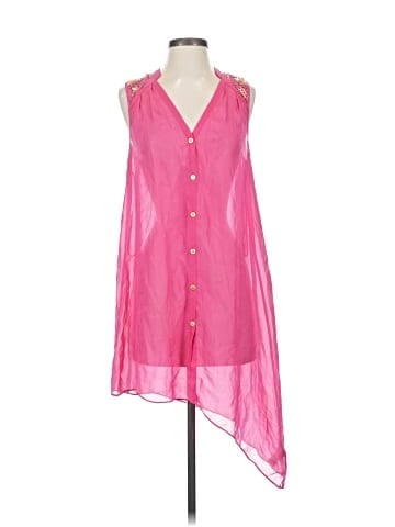 Leifsdottir Sleeveless Silk Top (view 1)