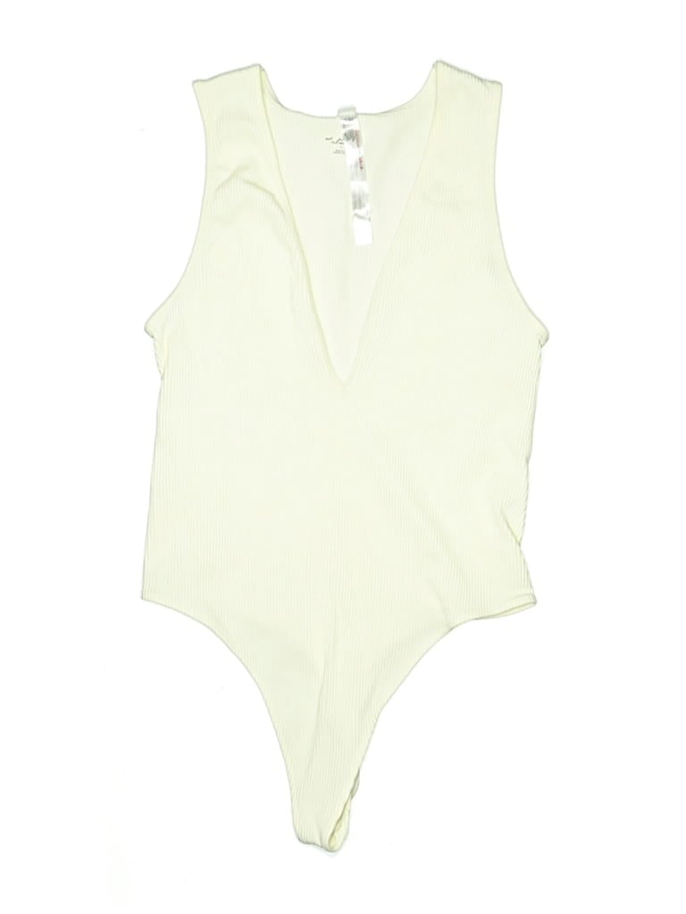 Pre-owned Out From Under Bodysuit In Green