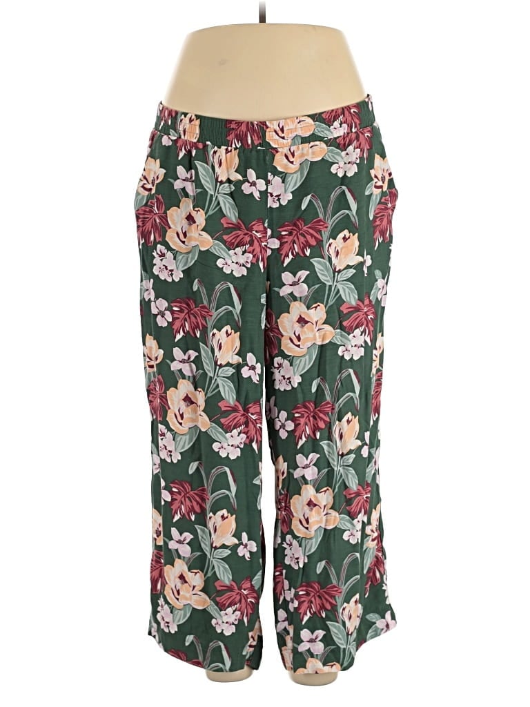 Pre-owned Ann Taylor Loft Casual Pants In Green