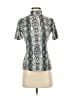 Pink Martini Silver Short Sleeve Turtleneck Size XS - photo 1