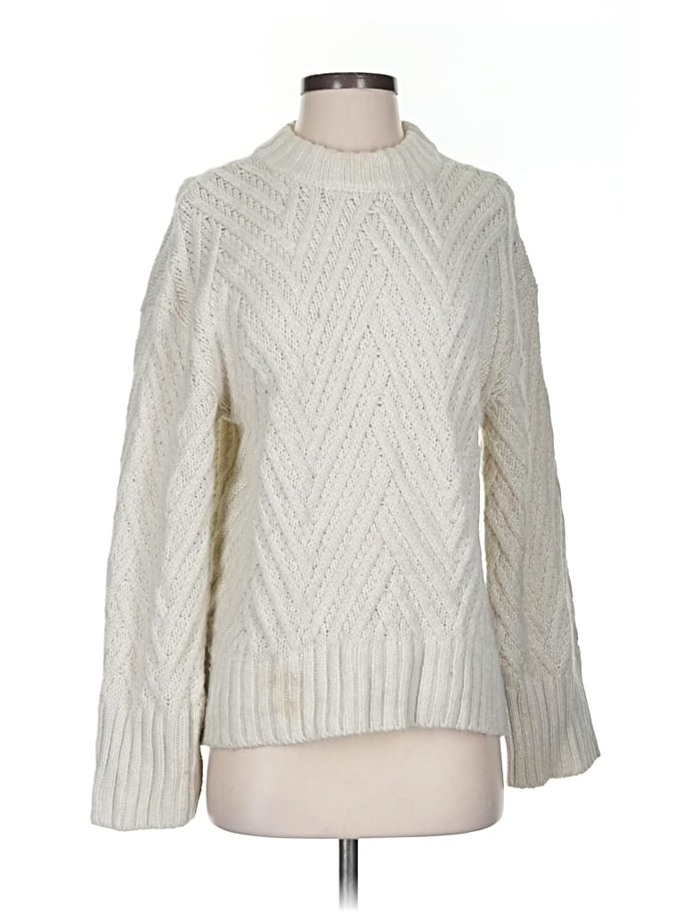 Pre-owned A New Day Pullover Sweater In White