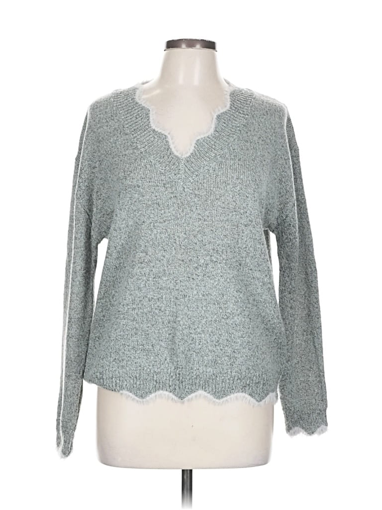 Pre-owned Unbranded Pullover Sweater In Gray