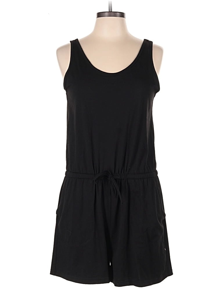 Pre-owned Reoria Romper In Black