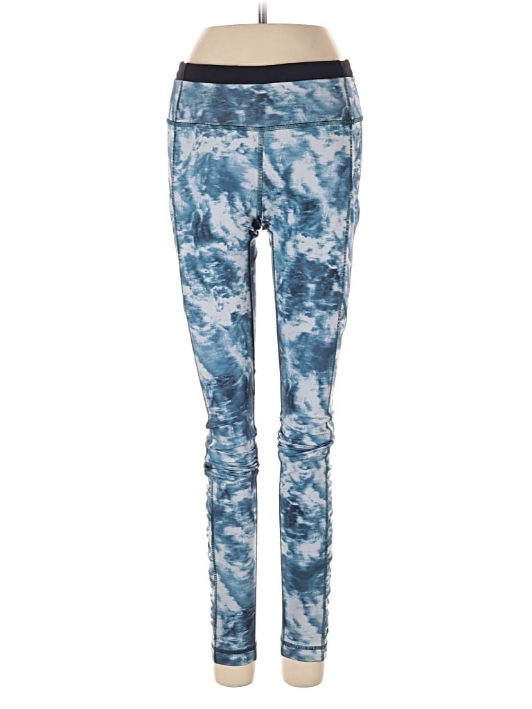 Pre-owned Lululemon Athletica Active Pants In Blue