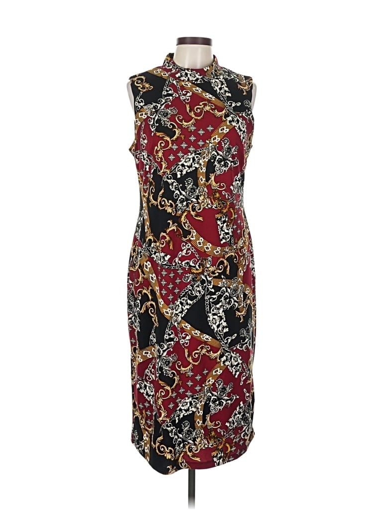 Pre-owned Cato Cocktail Dress In Burgundy