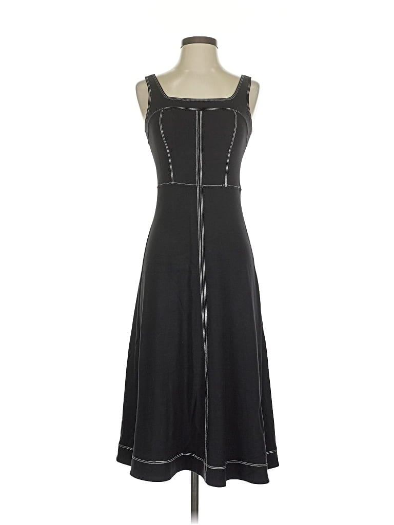 Pre-owned Ann Taylor Loft Casual Dress In Black