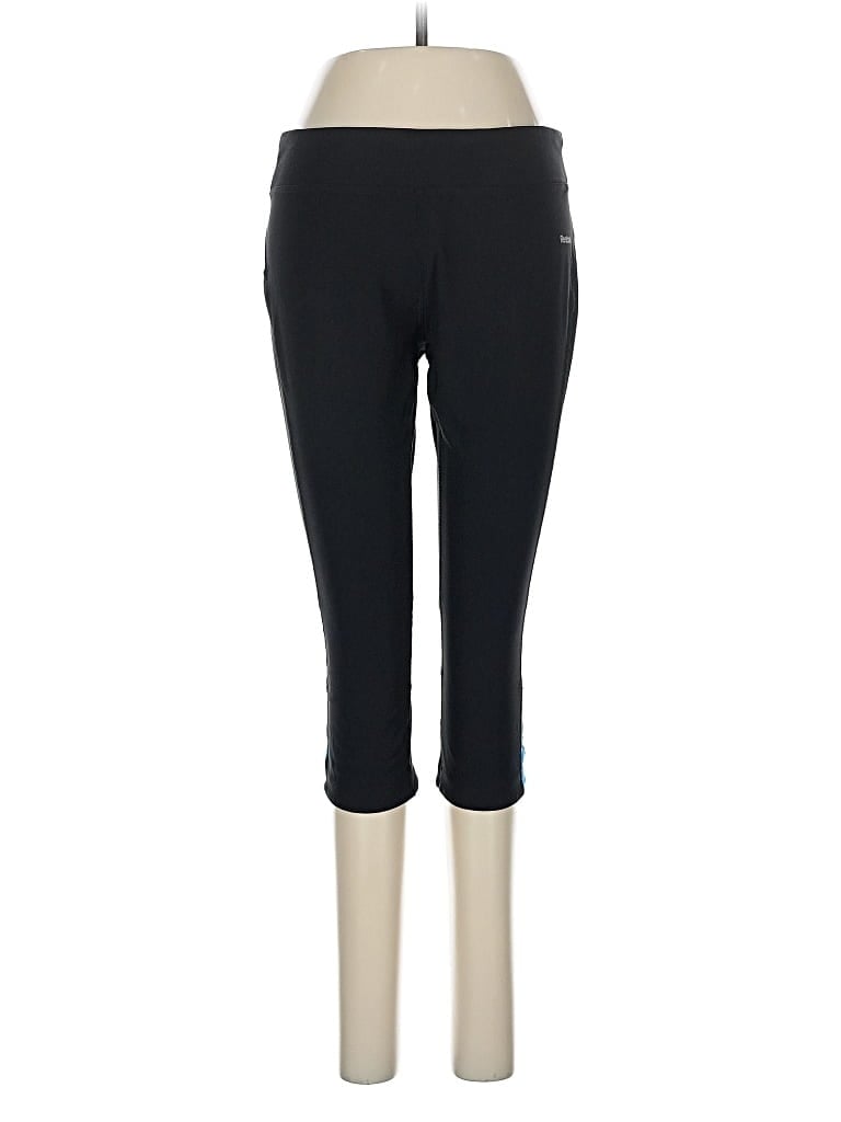 Pre-owned Reebok Active Pants In Black