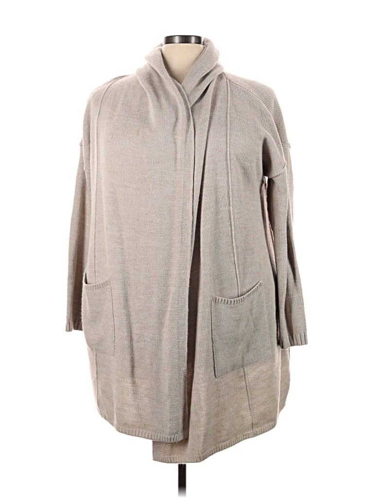 Pre-owned Style & Co Cardigan Sweater In Brown