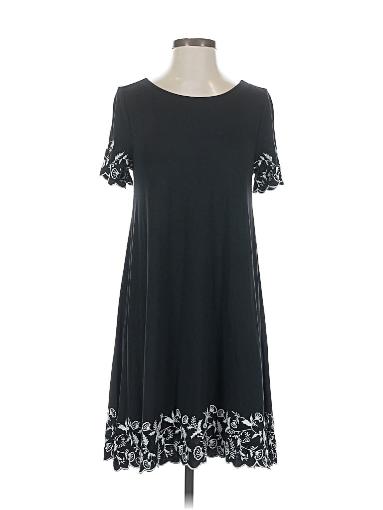 Pre-owned Ann Taylor Loft Casual Dress In Gray