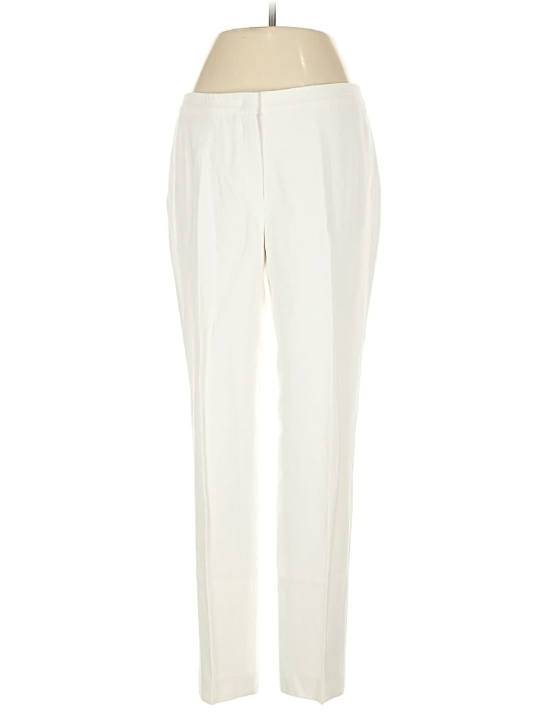 Pre-owned Escada Dress Pants In White