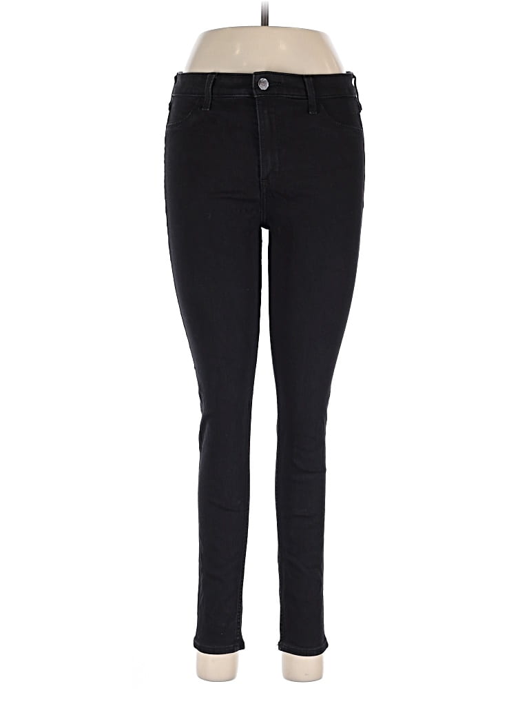 Pre-owned Hollister Jeggings In Black