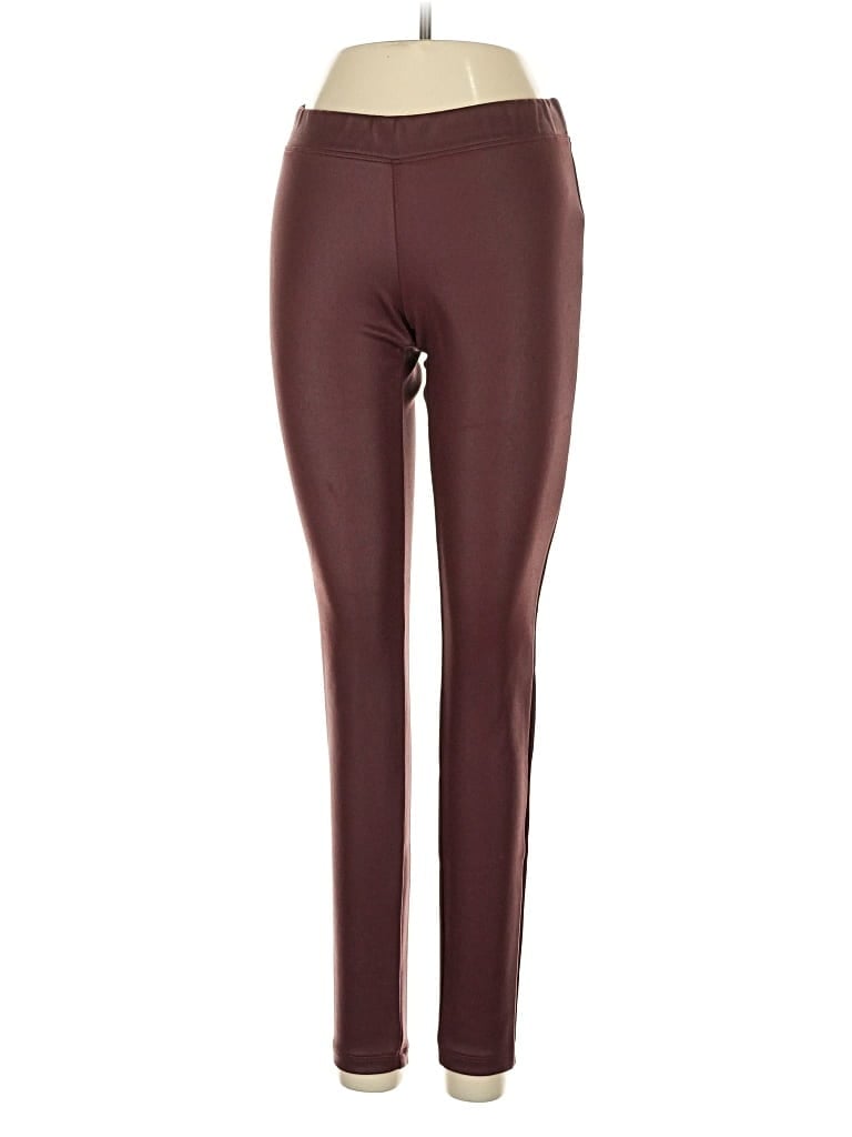 Pre-owned Express Active Pants In Burgundy