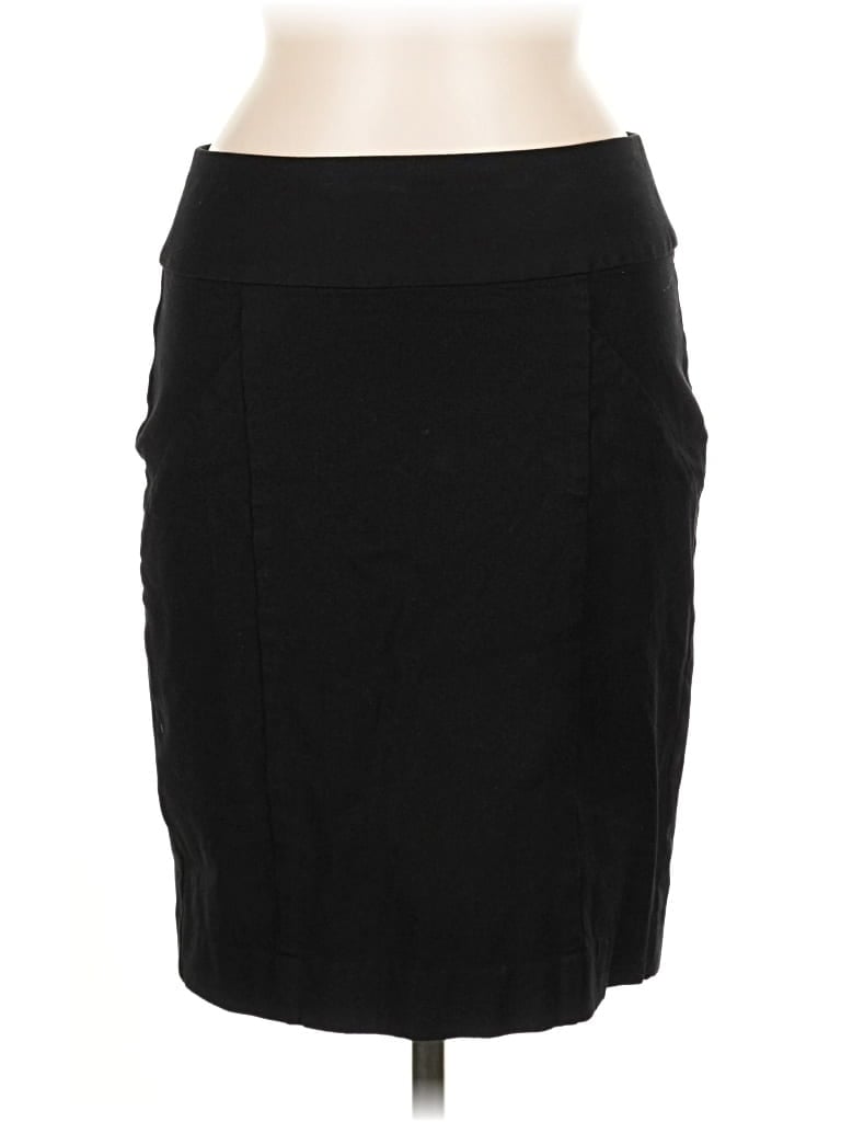 Pre-owned Banana Republic Formal Skirt In Black