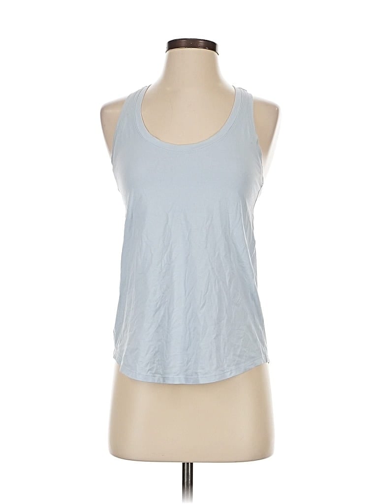 Pre-owned Lululemon Athletica Active Tank Top In Blue