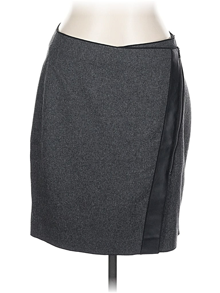 Pre-owned Banana Republic Formal Skirt In Gray