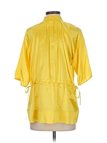 Marciano Short Sleeve Silk Top (view 2)