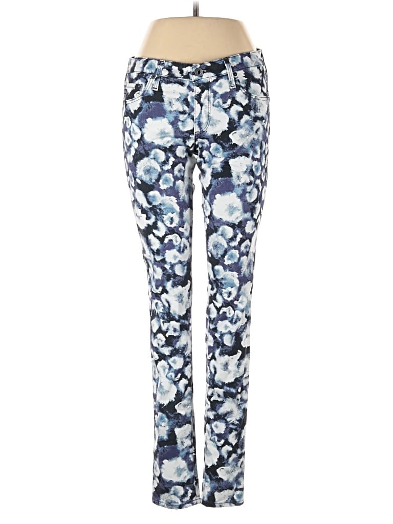 Pre-owned Adriano Goldschmied Jeggings In Blue