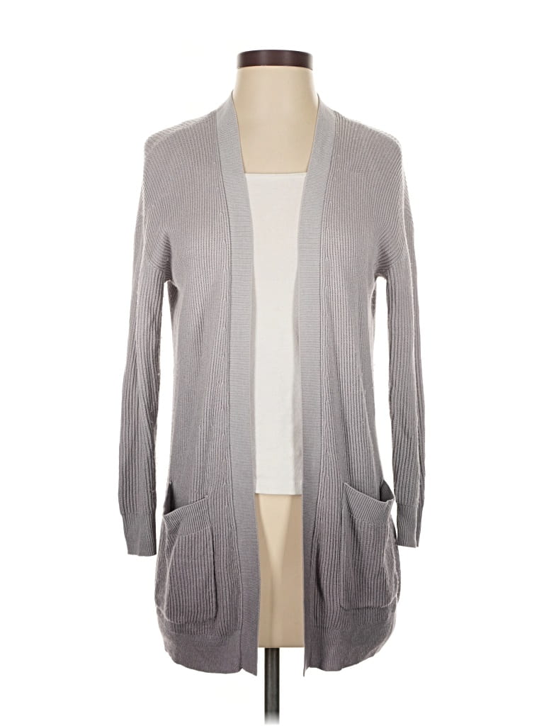 Pre-owned Splendid Cardigan Sweater In Gray