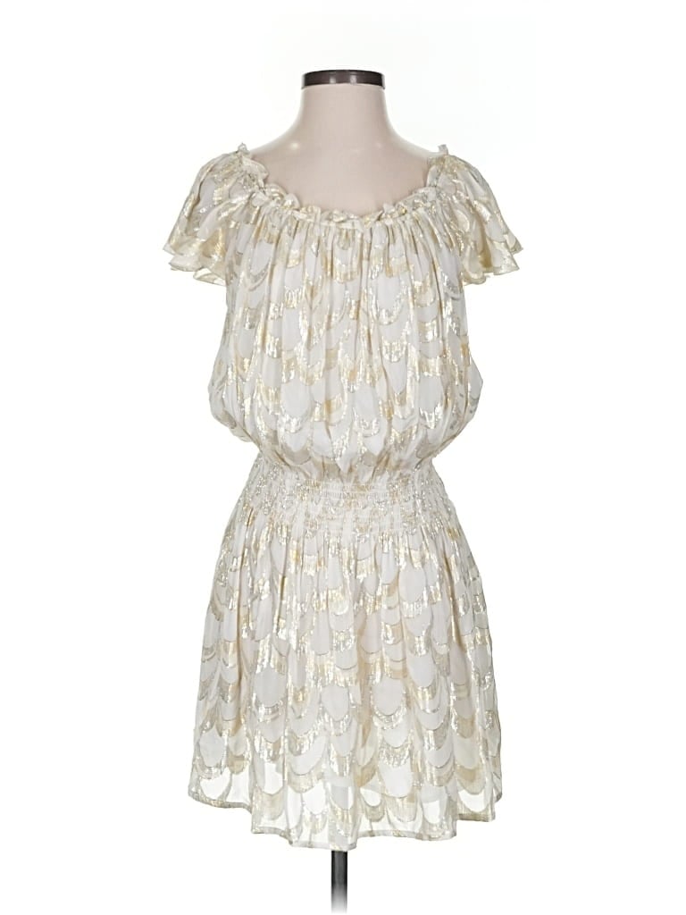 Pre-owned Rachel Zoe Cocktail Dress In White