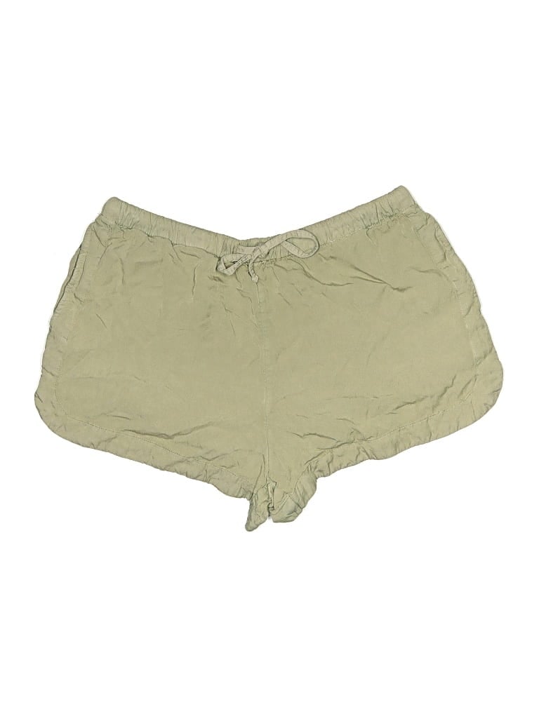 Pre-owned Rvca Khaki Shorts In Green