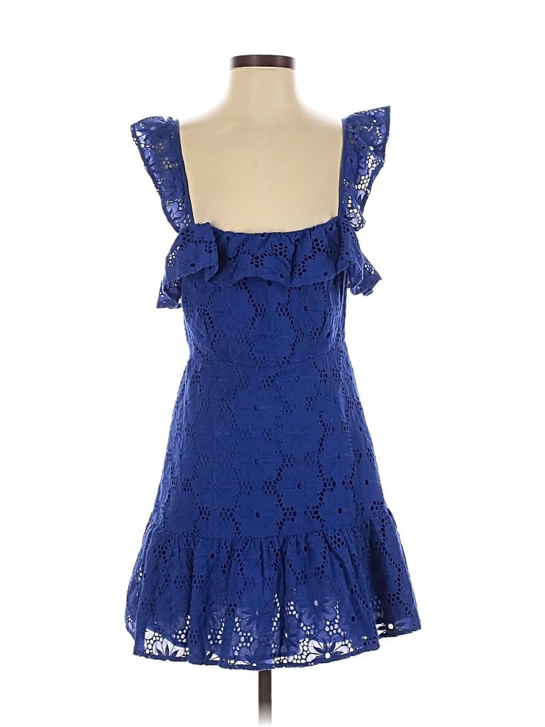 Pre-owned Lulus Cocktail Dress In Blue